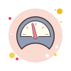 Amount of miles icon